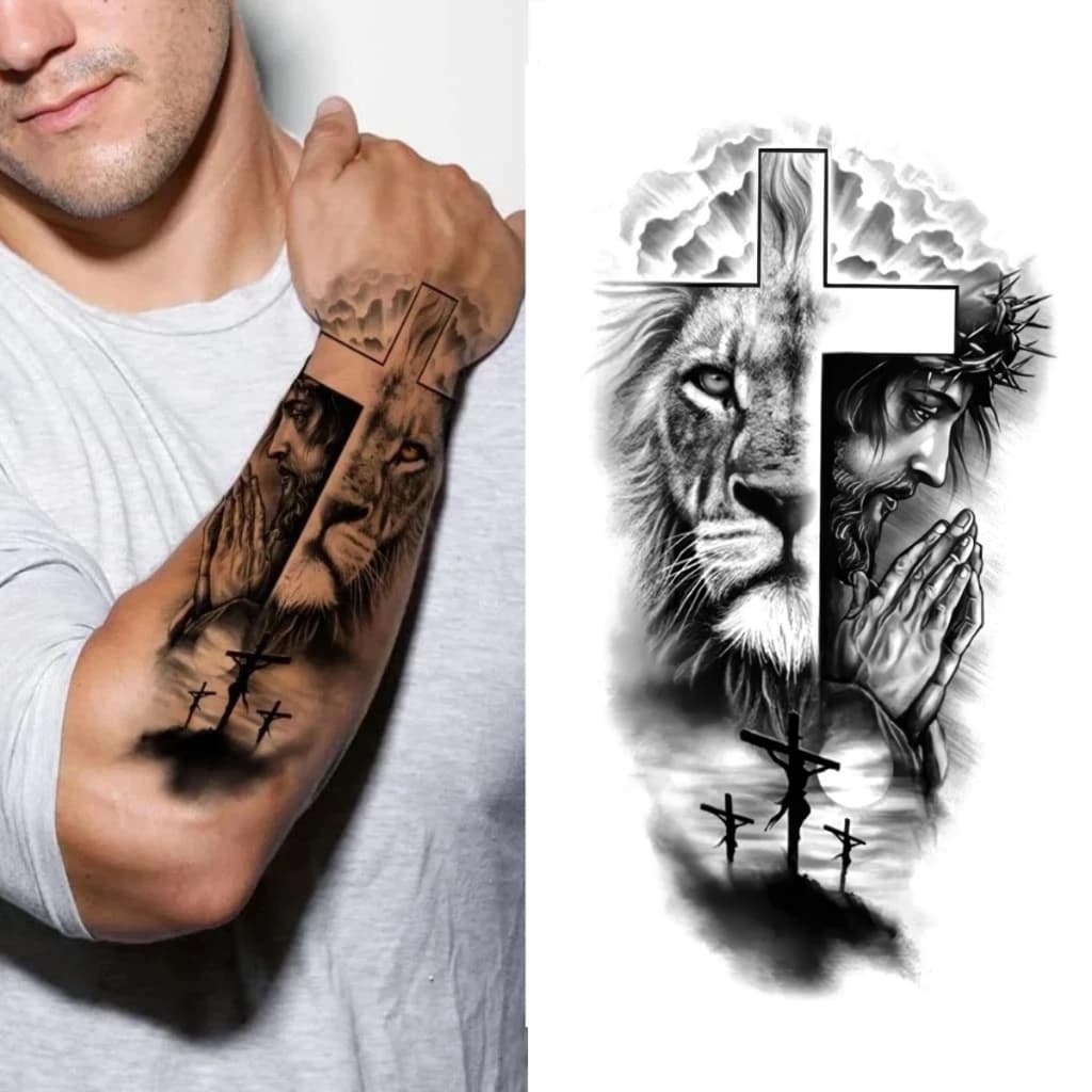 Tatuagem Temporária Falsa A Prova D'Água Adevisa Colorida Removível