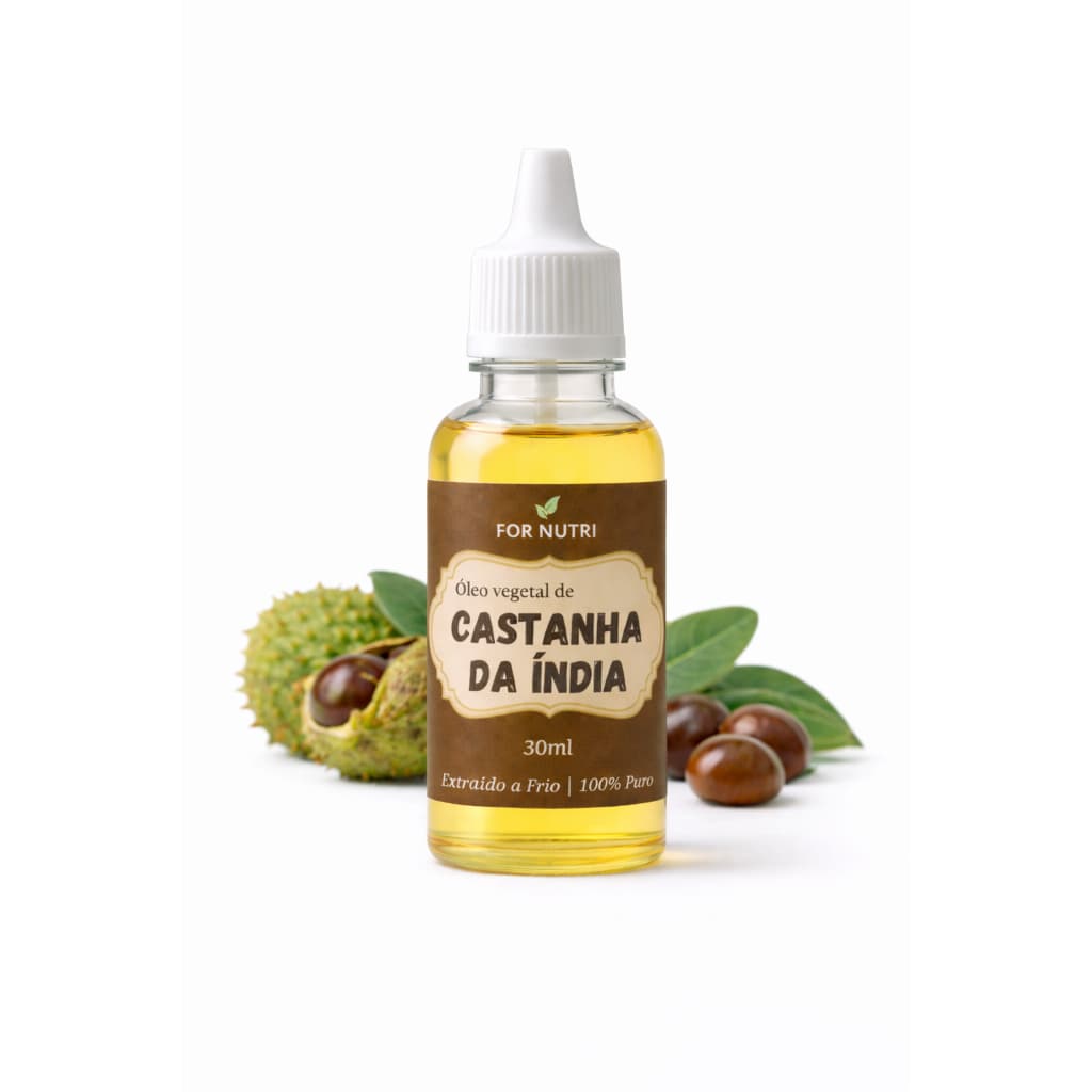 Óleo Vegetal De Castanha Da India 100% Puro Extraído A Frio