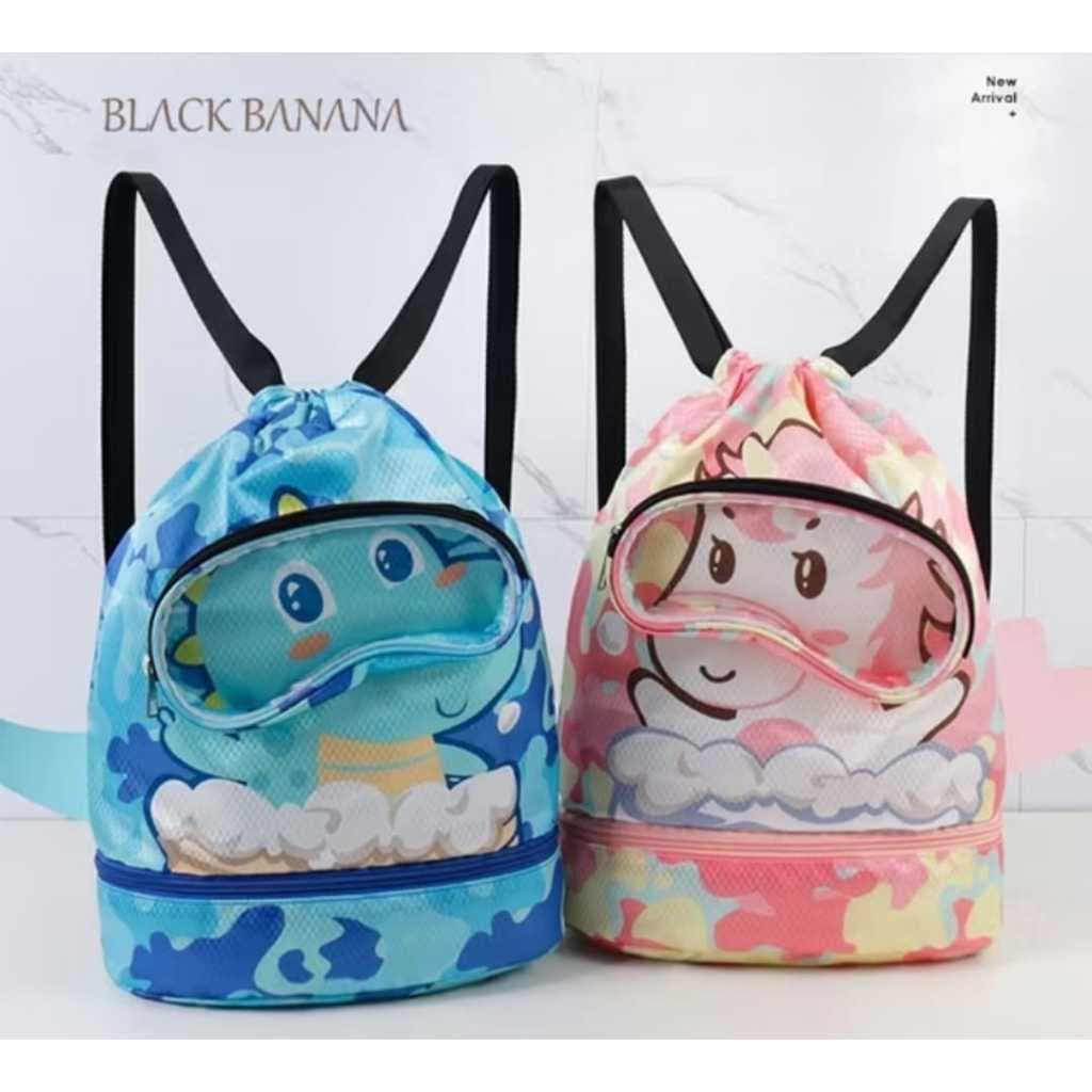 Bolsa Natação Mochila Infantil Natação 12 Litros Impermeável Praia Esportiva Portátil Criança