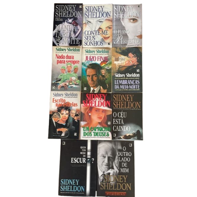 Coleção: Sidney Sheldon: Manhã,tarde e Noite, nada dura para sempre, Juizo Final, Lembranças da meia-noite