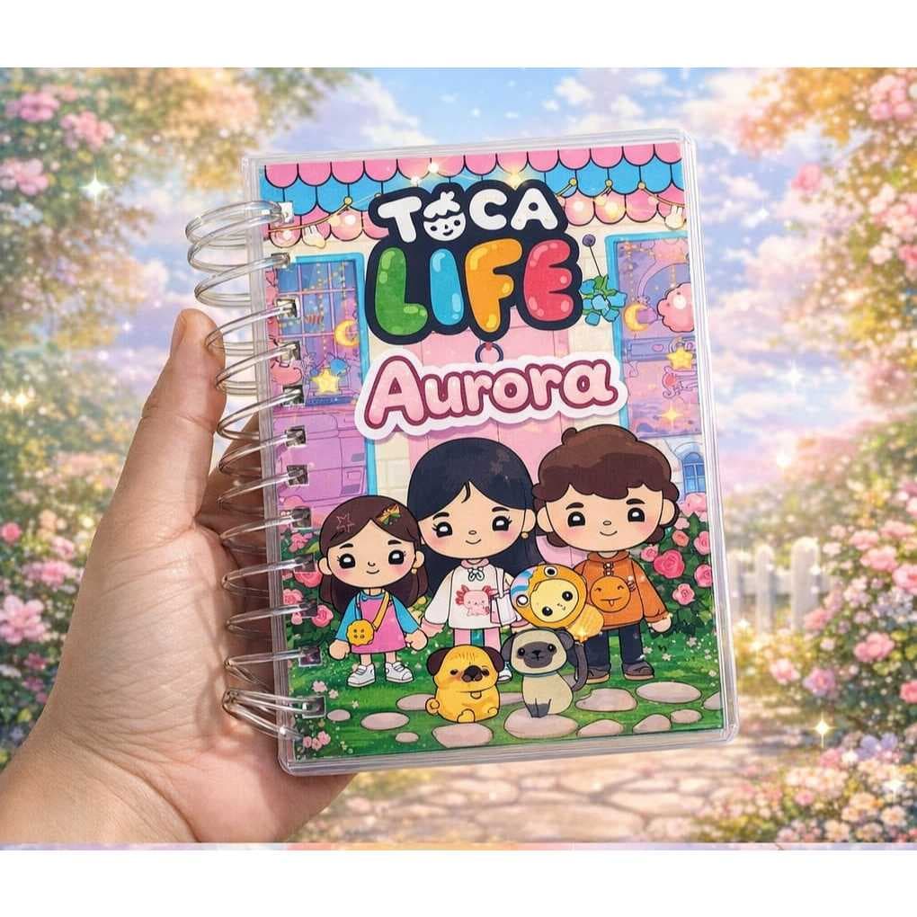Mini Livro cenário Interativo toca life velcro toca boca