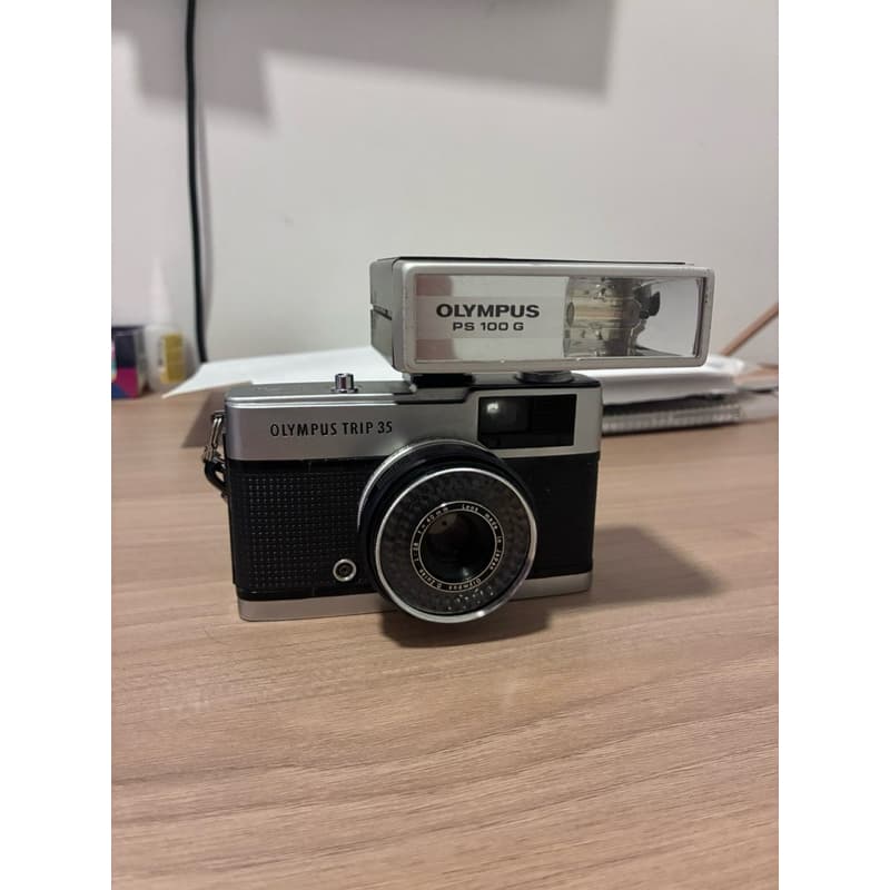 Olympus Trip 35 - Câmera Máquina Fotográfica Analógica Vintage