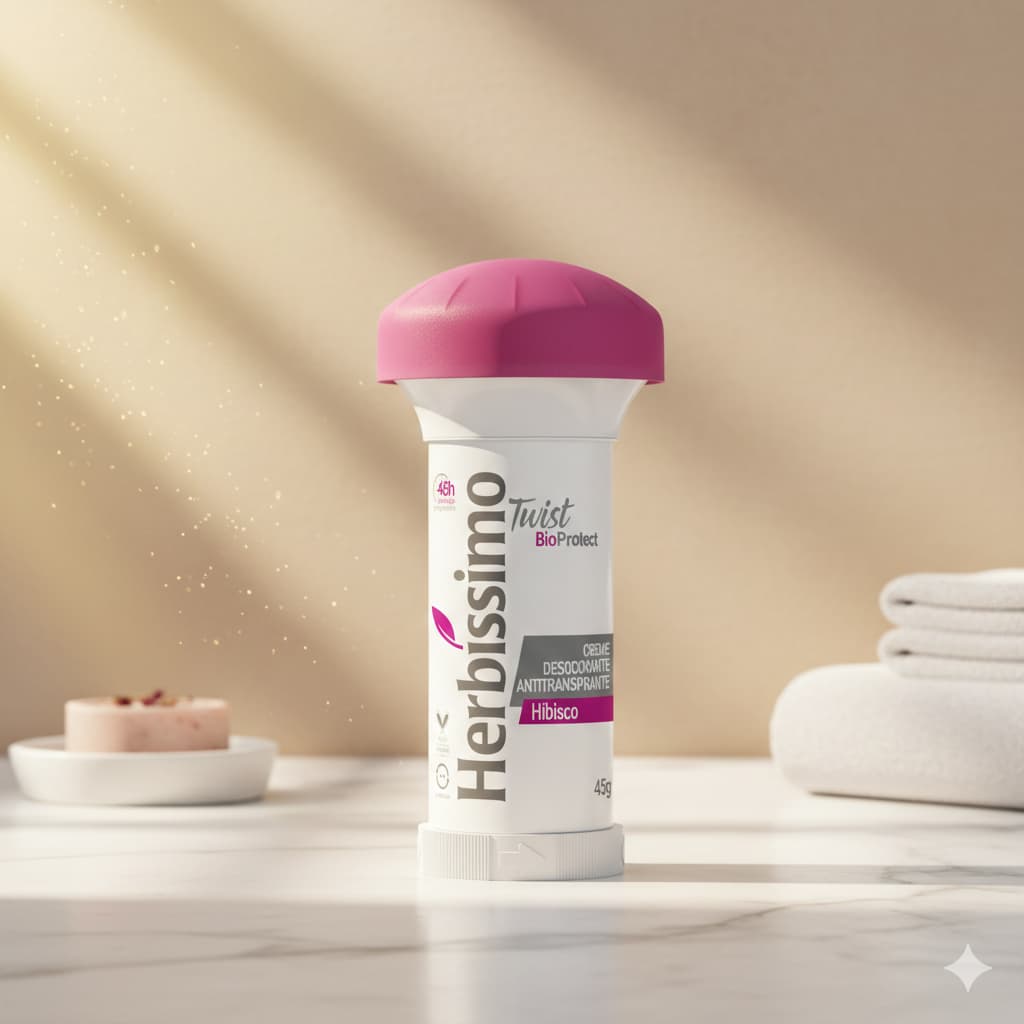 Desodorante Twist Antitranspirante Hibisco Herbissimo 45G