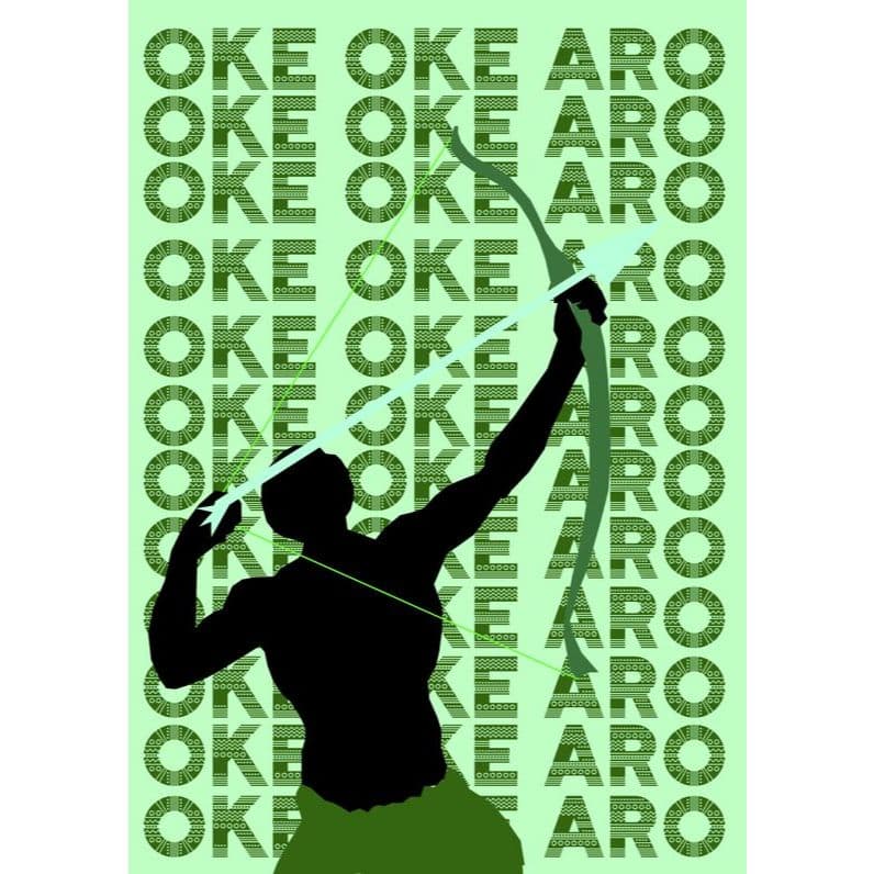 saquinhos de fios e guias orixas  OXOSSI umbanda e candomblé ode