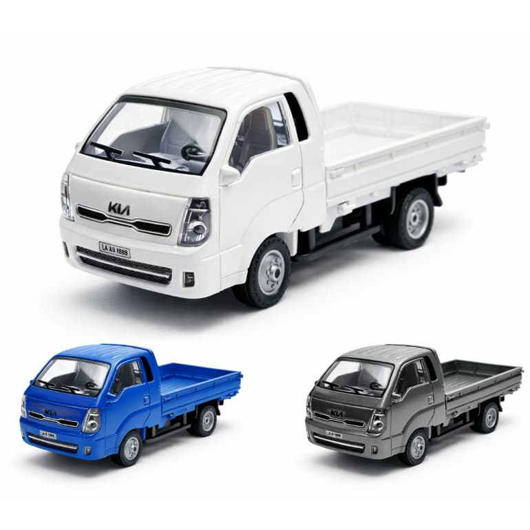 Miniatura Kia Bongo 1:32 Metal Colecionável Realista Caminhão Plataforma caminhonete