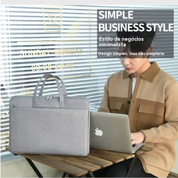 Capa protetora impermeável e à prova de choque para bolsas de laptop  bolsa para laptop feminina