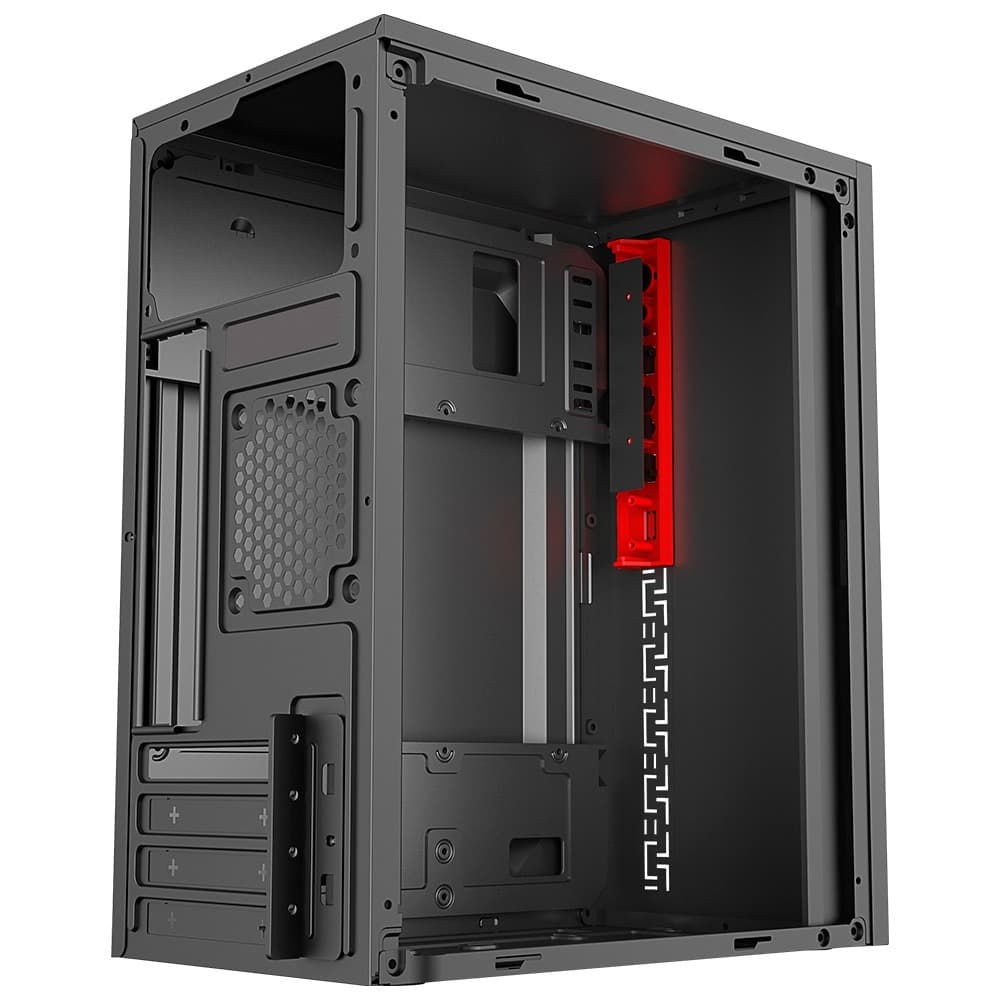 Gabinete UP Gamer Prime, Micro ATX,Mini ATX, Lateral em Metal, Preto