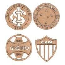 Escudo Times Diversos 12cm