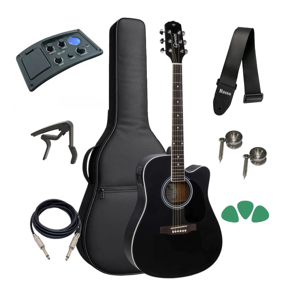 Violao Eletrico Giannini Gdc-1 Sbk Performance Kit Capa Full