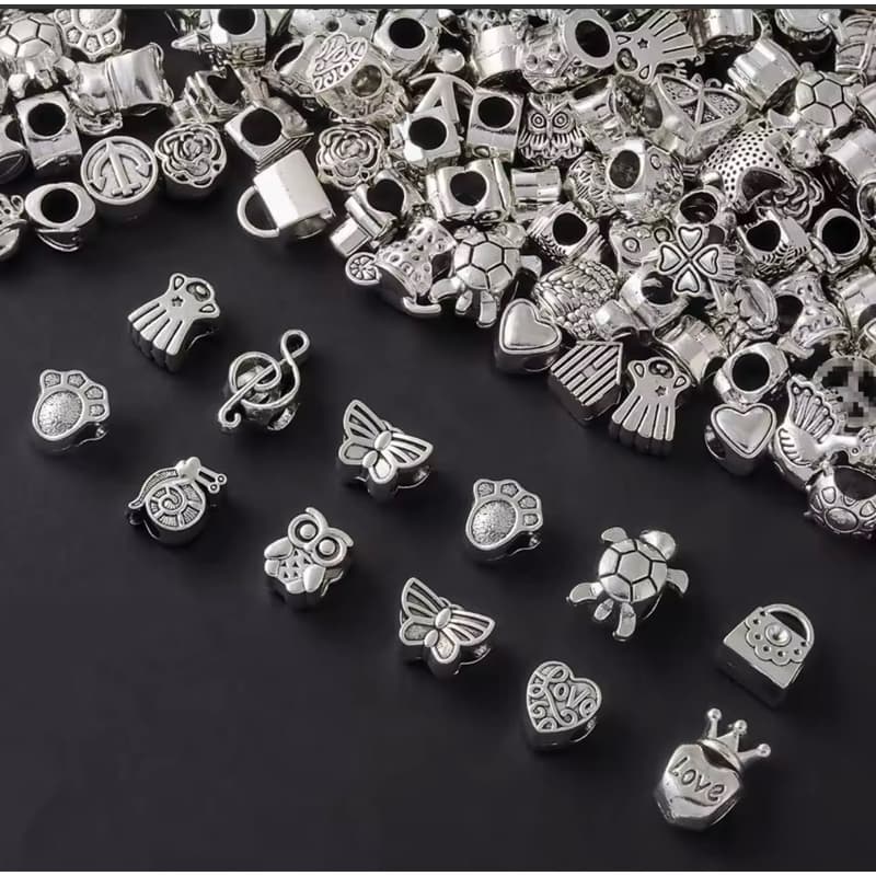 Berloques Para Pulseira Prata 925 (10 unidades )