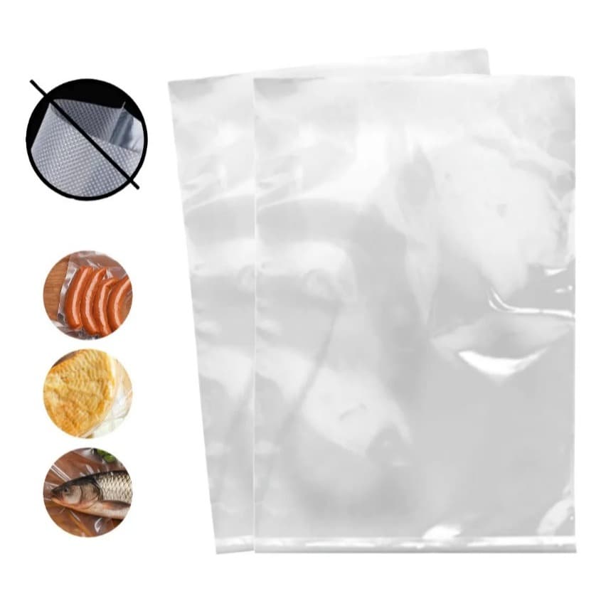 Sacos de Embalagem a Vácuo lisa 20x30 12 micras - 500 Unidades