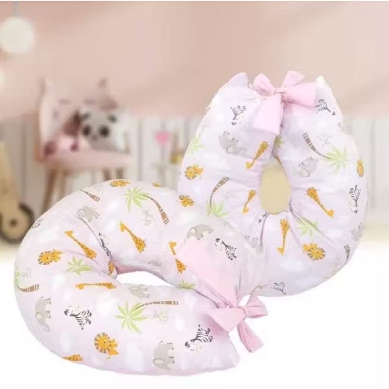 Capa Almofada De Amamentação 100% Algodão Com Zíper Promoção