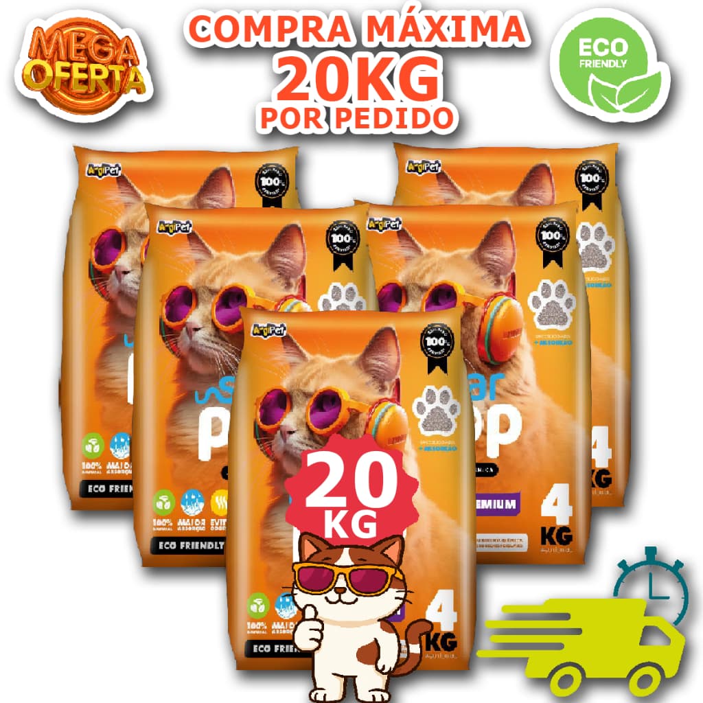 20 a 4kg areia sanitaria ultra premium tradicional higienica natural absorvente para gatos ecologica