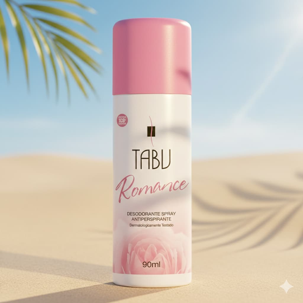 Desodorante Spray Tabu Romance 90Ml