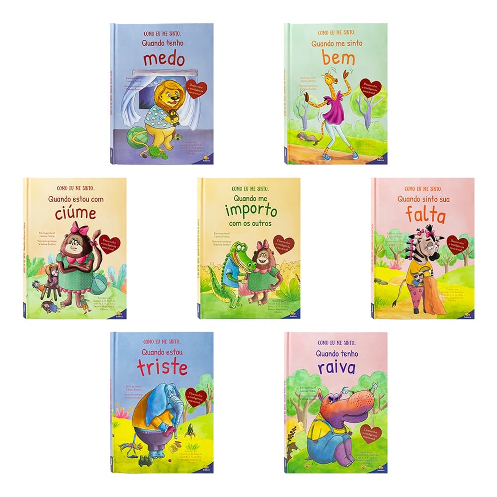 Coleção Inteligência Emocional Como Me Sinto ll Com Até 7 Livros