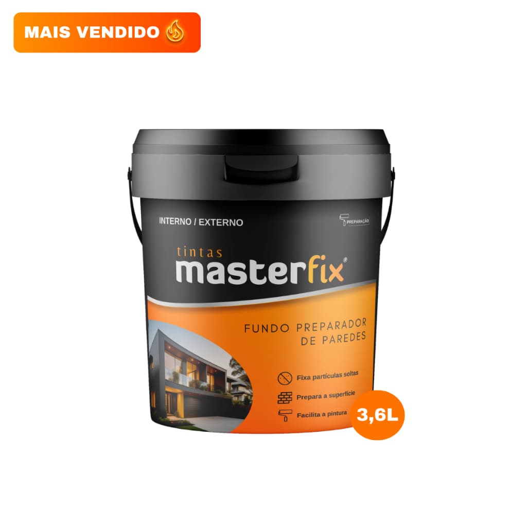 Fundo Preparador de Paredes 3,6L Masterfix