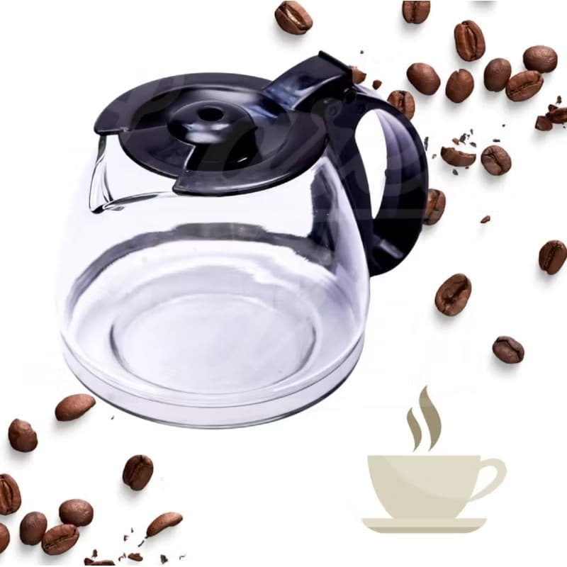 Jarra de Cafeteira Mondial Pratic 20 Cor Preta Cor Preta Vidro Reforçado.