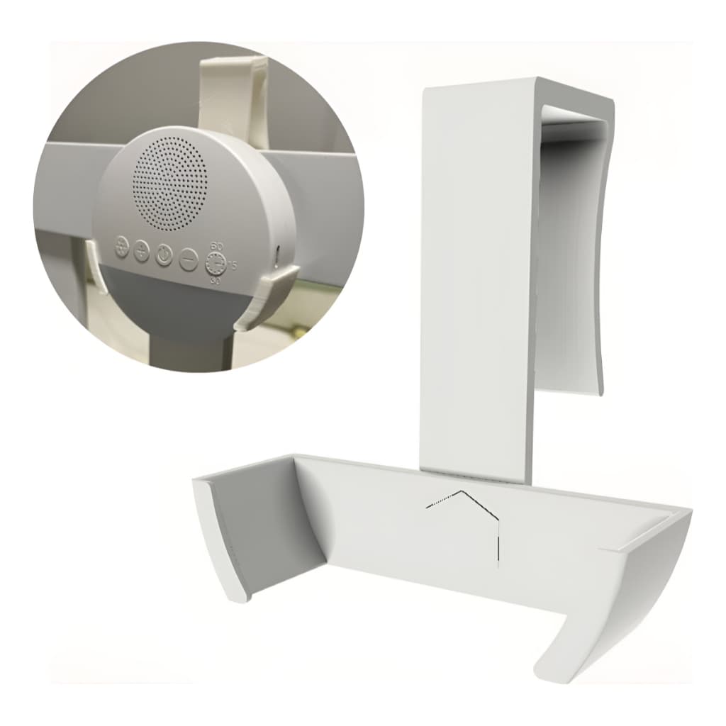 Suporte Ruído Branco Para Berço Pratico Seguro Moises Bebe Universal