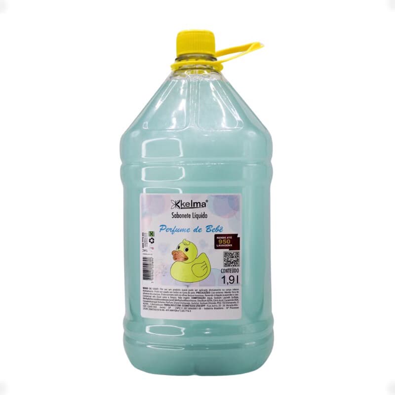 Sabonete Líquido Perfume de Bebê 1,9L - Kelma