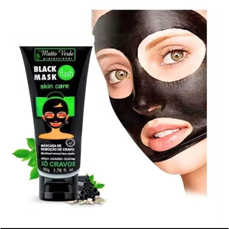 MASCARA PRETA MATTO VERDE ORIGINAL – ADEUS CRAVOS! LIMPEZA PROFUNDA IMEDIATA (2 ou 3 UNIDADES)