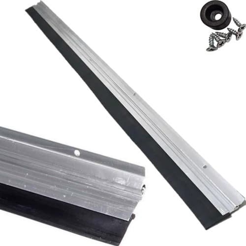 Veda Porta Alumínio Reforçado Rodo Vedante 70cm 80cm 90cm 100cm Anti Poeira Insetos Ruído