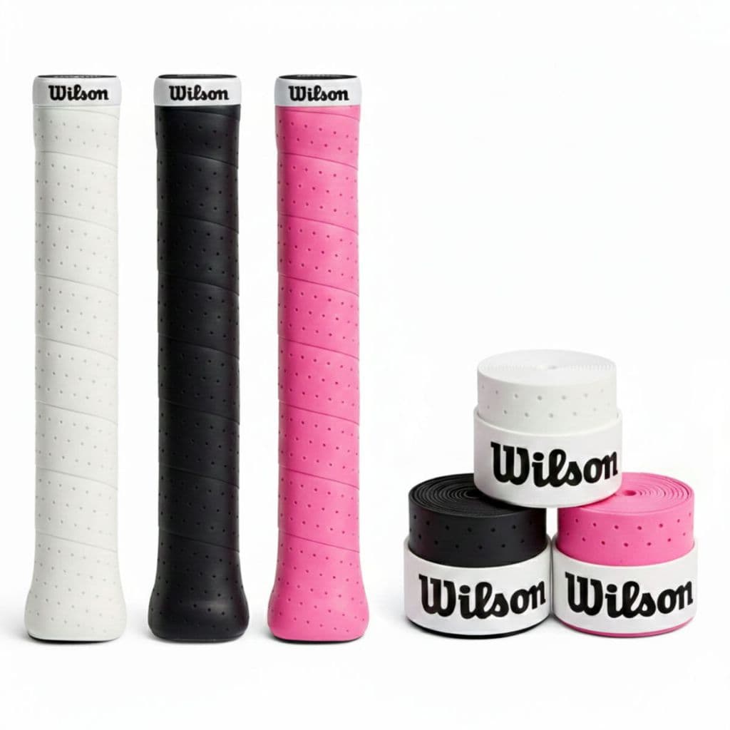 Kit 1, 3 ou 5 Un | Overgrip Raquete Tênis Padel Beach | Perfurado Pro Comfort