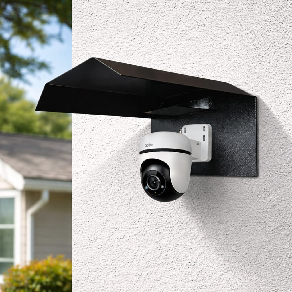 Protetor Câmeras Segurança Wifi Preto Universal Residencial