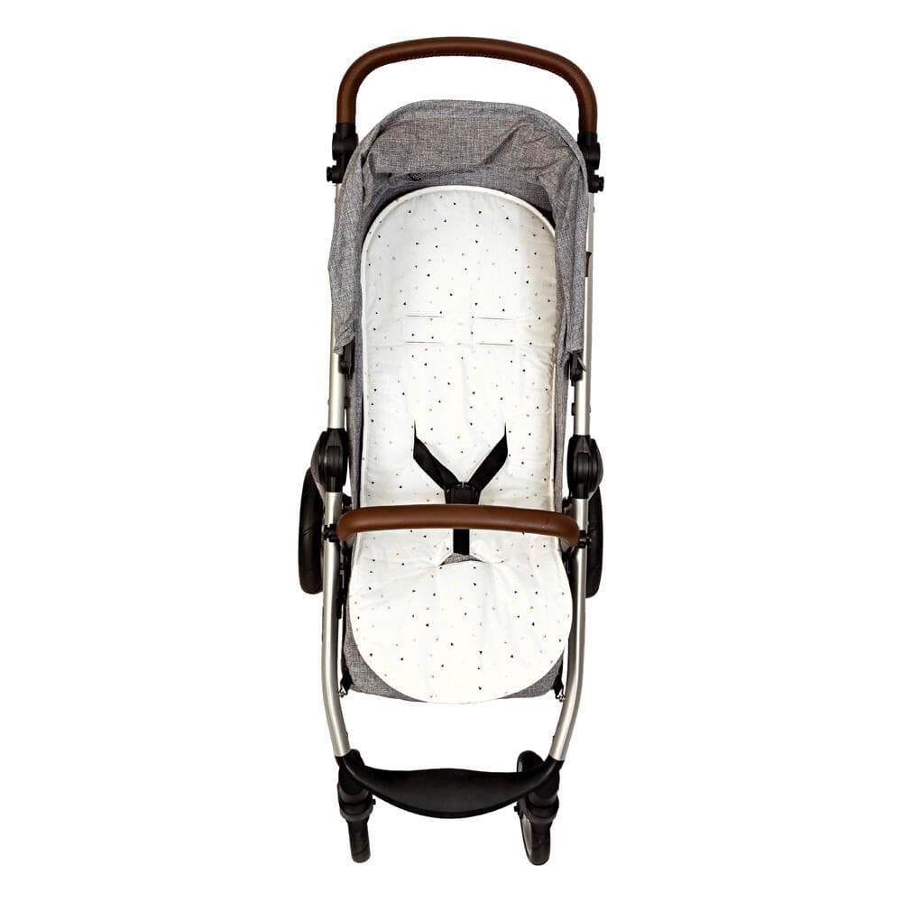 Capa de Carrinho e Moisés Colchonete Universal - 100% Algodão