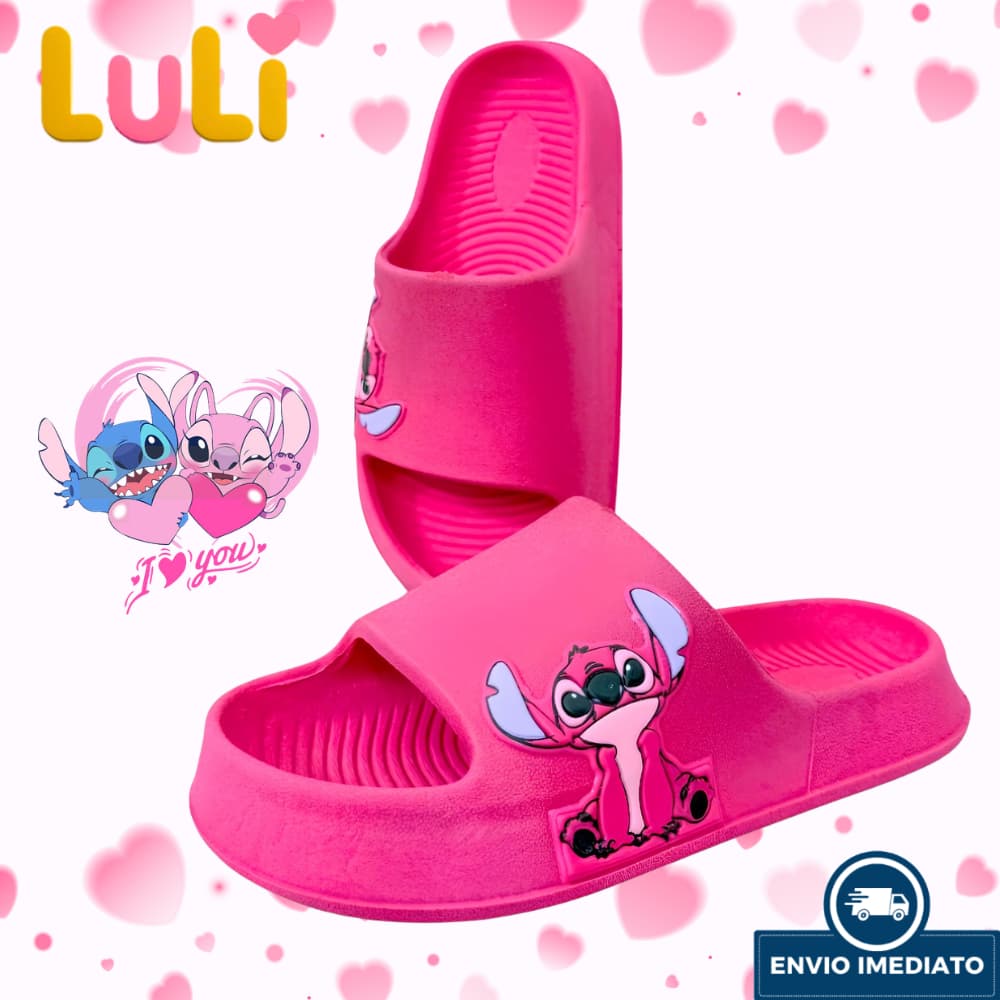 Chinelo nuvem infantil para  meninas personagens colorido e confortável para o dia a dia