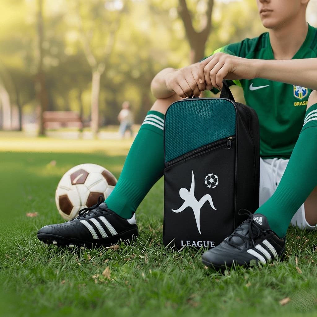 Bolsa Porta Chuteira Palmeiras Verde Masculina Calçado Tênis G Futebol Esporte Academia Treino Bolso