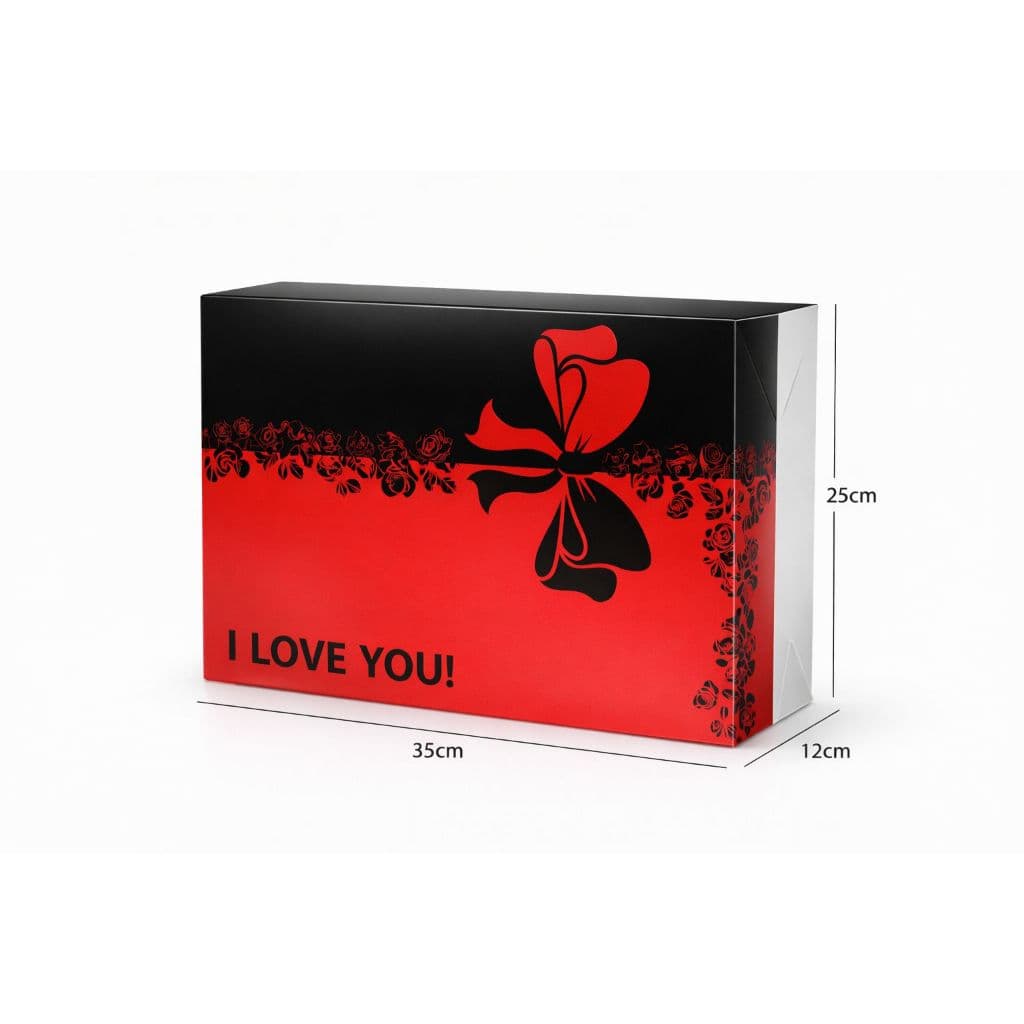 Caixa Montável (Vermelha) (35x25x12) e (25x18x10)