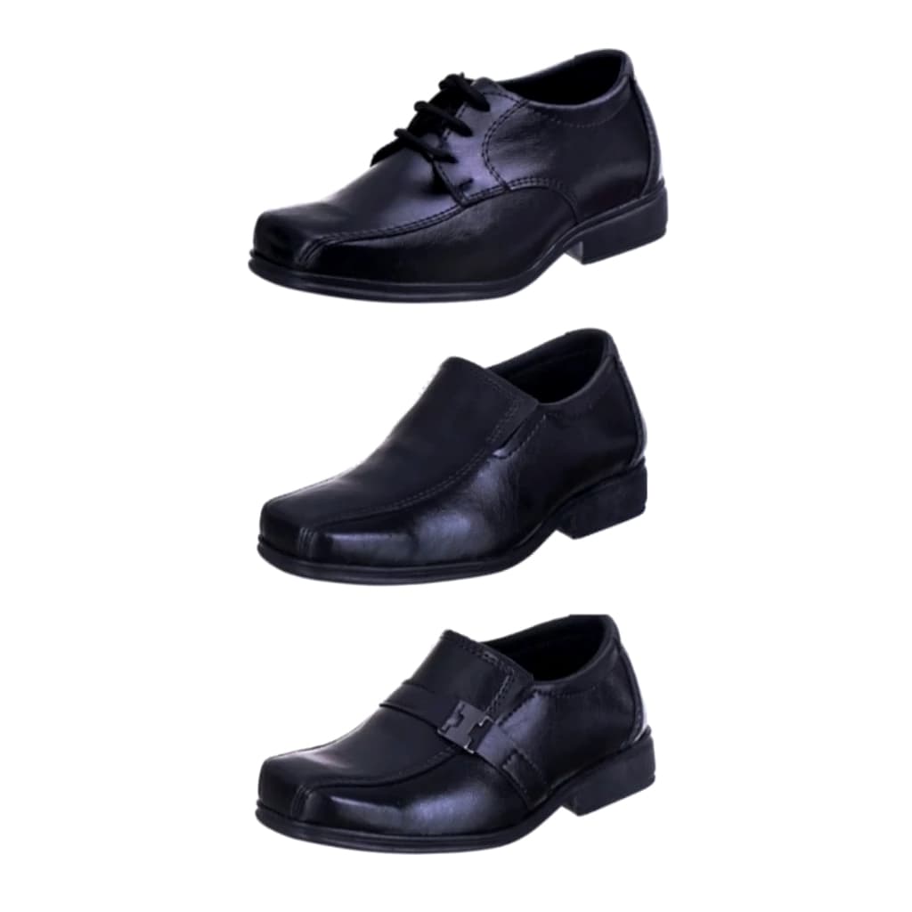 Kit Atacado 12 Pares Sapato Social Infantil Menino Casamento ZEXA