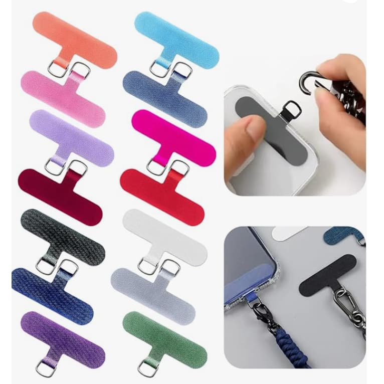 Kit 5 Peças De Suporte Celular Para Prender Cordão Anti-perda