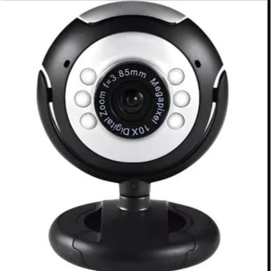 Webcam Plug E Play Pc Câmera Chat Aulas Video Conferencia