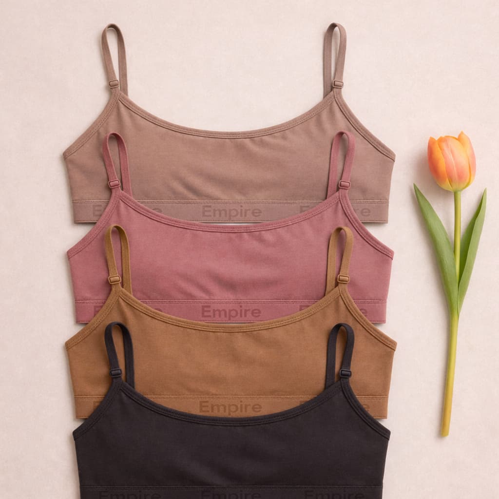 Kit 4 Top Feminino Forrado Microfibra Sutiã Top Fitness de Academia