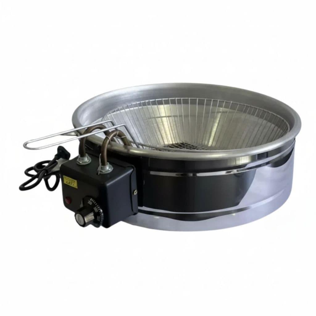 Tacho Fritadeira Elétrica 7 Litros Inox Industrial Redondo