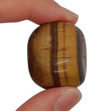 Olho de Tigre Pedra Natural Rolada Cristal