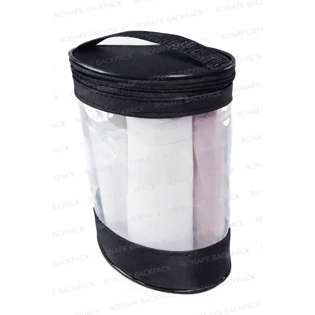 Bolsa para Shampoo e Condicionador Plástico Cristal e Nylon 70 impermeável Shampoozeira