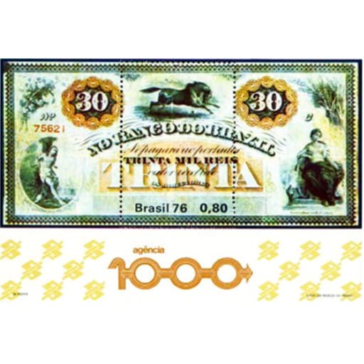 B - 040 - MILÉSIMA AGÊNCIA DO BRASIL (BARRA DO VUGRES/MT)