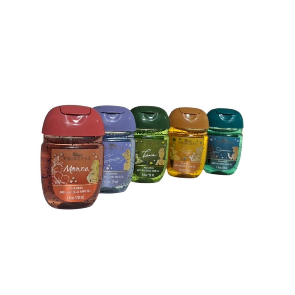 Álcool em gel anti-bacterial das princesas Disney Bath Body Works