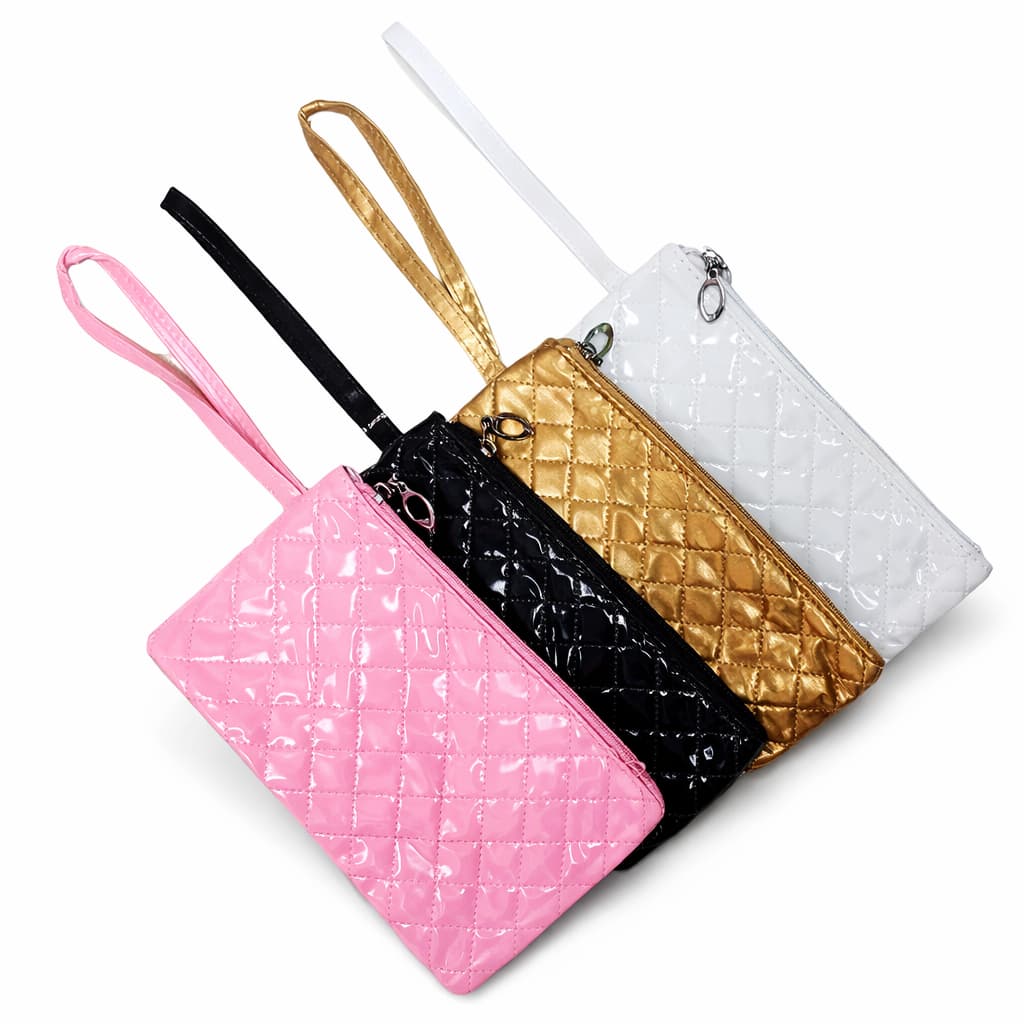 Necessaire de Mão Carteira Porta Celular Documentos Dinheiro Prática Eficiente Compacta