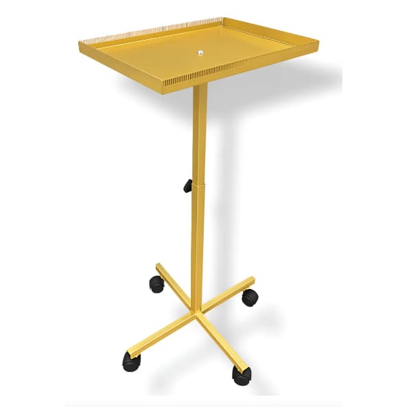 Carrinho Auxiliar Para Coloração Mega Hair Com Regulagem De Altura