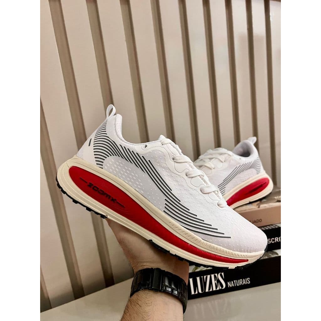 Tênis Esportivo Masculino de Academia, Caminhada, Leve e Confortável