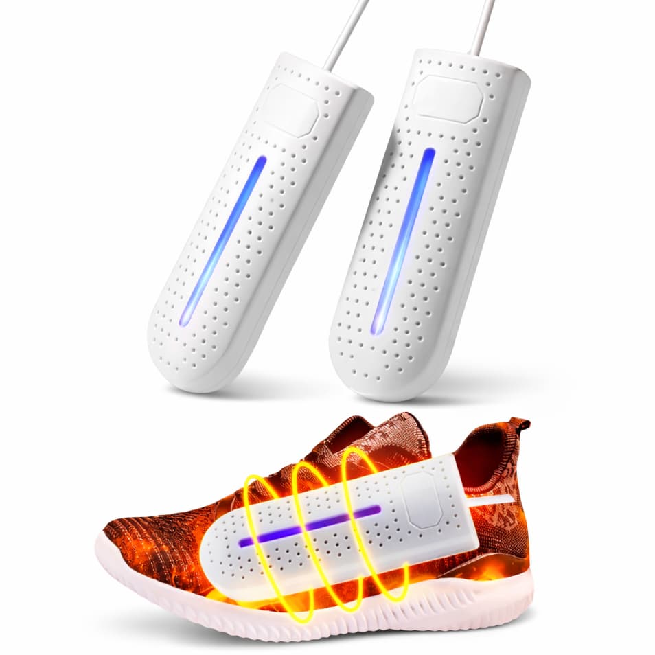 Secador de Sapato Calçado Tenis Meia Aquece Reduz Odor Uv