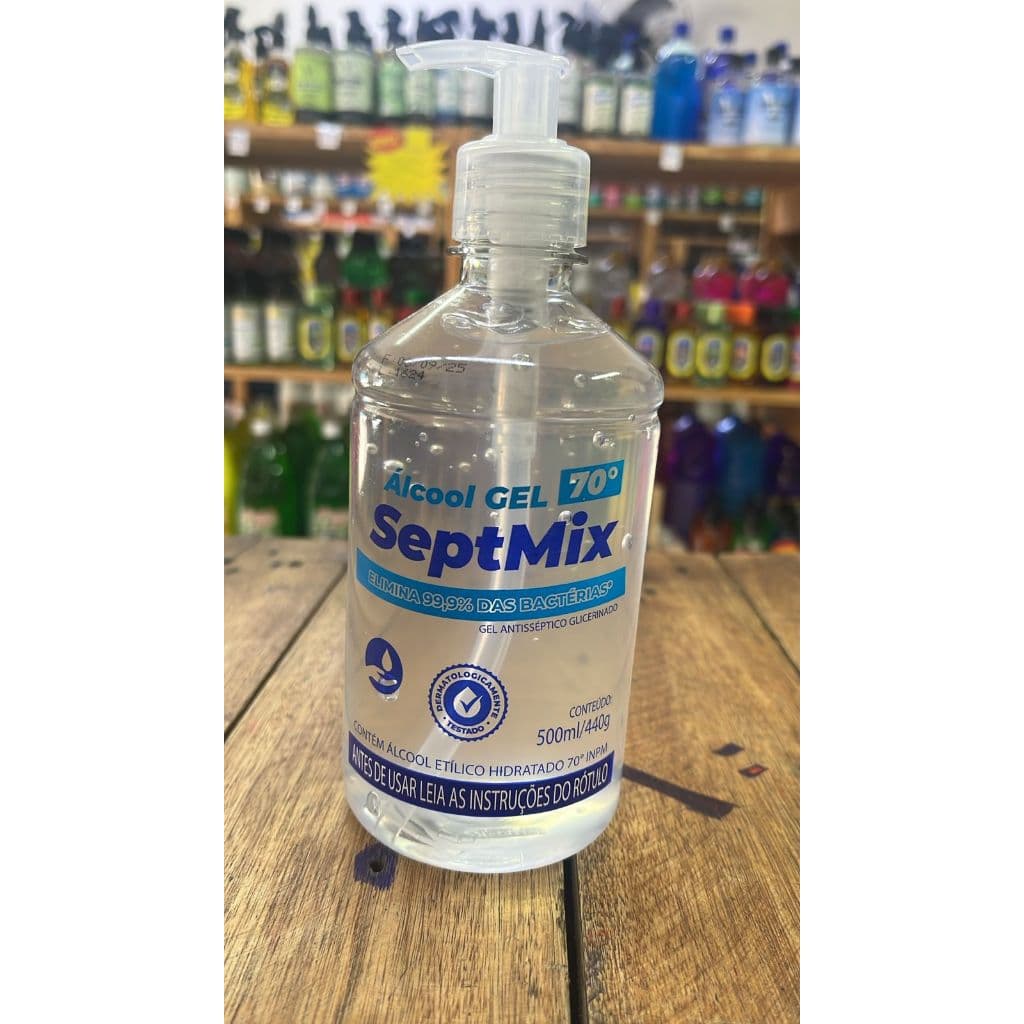 GEL ANTISSÉPTICO - SEPTMIX - ALCOOL 70 - 440G