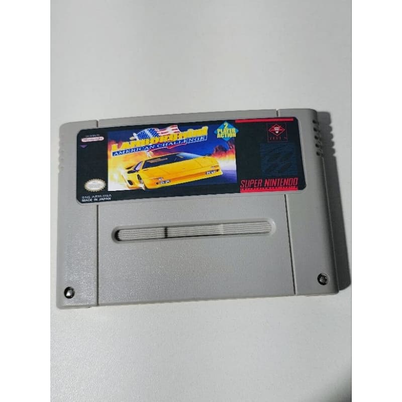 Cartucho original Reprogramado Super Famicon / Super Nintendo - Lamborghini