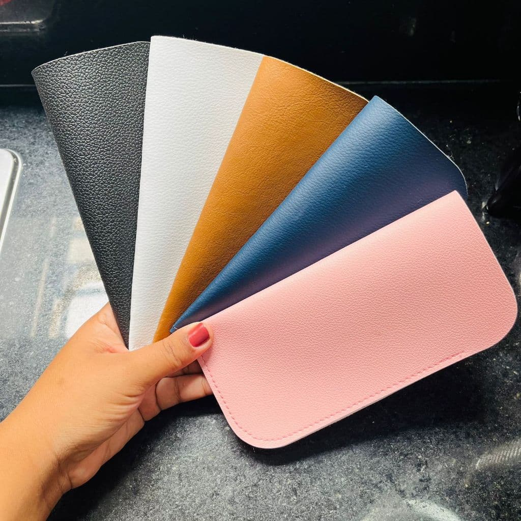 Porta Óculos de Sol e Grau Estojo Para Óculos Couro Sintético Premium – Case Protetor Unissex