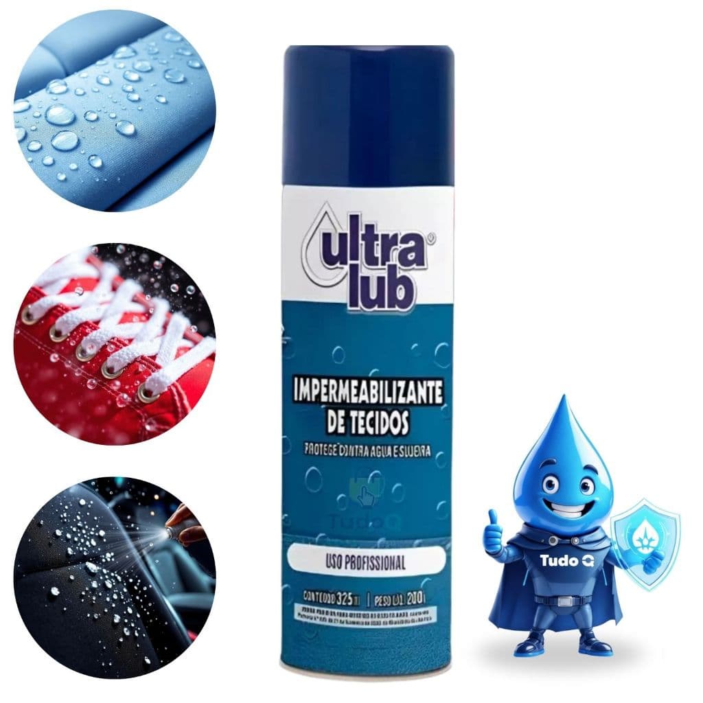 Impermeabilizante de Tecidos 325ml Ultra Lub – Tênis, Sofá e Artesanato