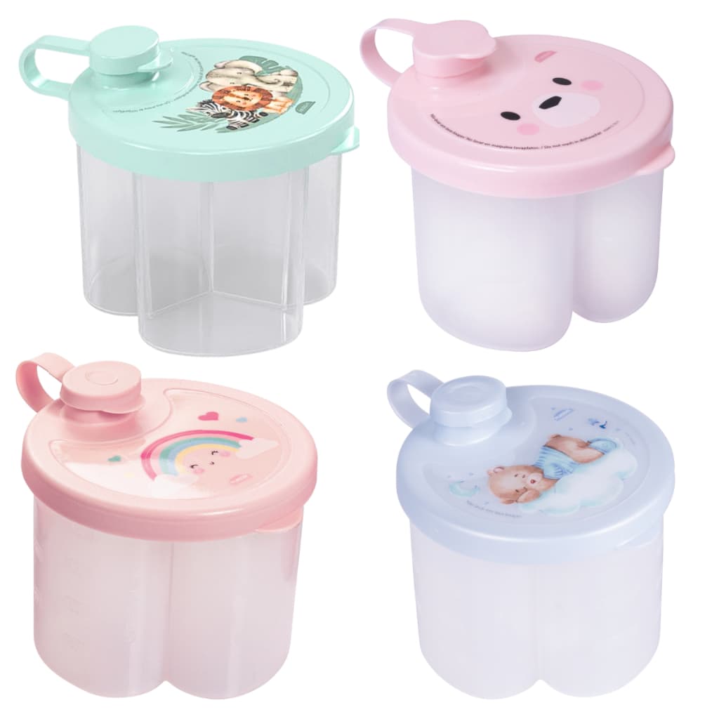 Dosador De Leite Em Pó 300ml Infantil Decorado Plasútil Bebê