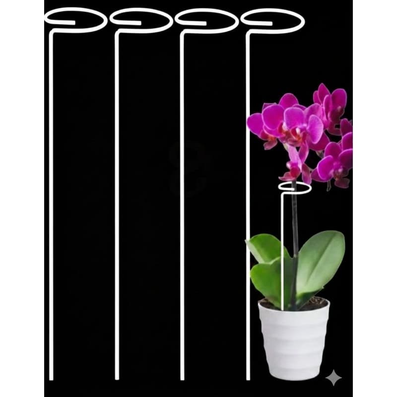 kit com 4 e 8 suporte tutor para plantas